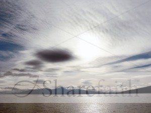 Clouds Over Lake Photograph