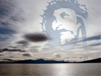 Gray%20Ocean%20Wallpaper%20with%20Jesus%20Accent