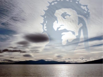 Gray%20Ocean%20Wallpaper%20with%20Jesus%20Accent