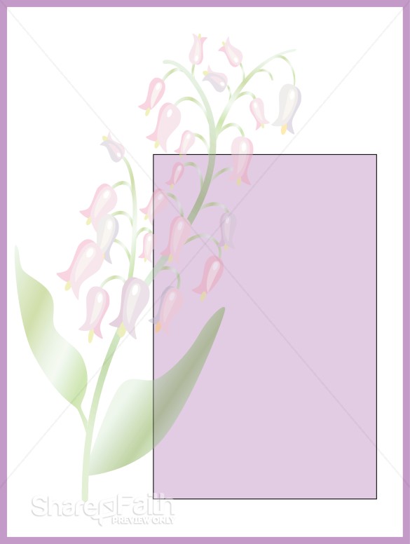 Lavender Flowers and Shaded Box
