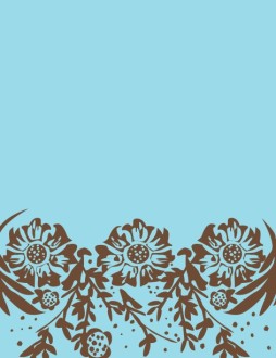 Aqua%20Blue%20with%20Brown%20Floral%20Pattern