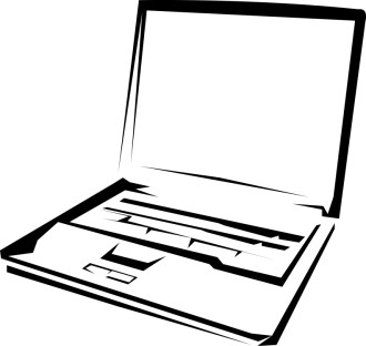 Black%20and%20White%20Laptop%20Computer