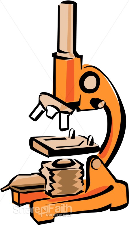 Bright Orange Microscope