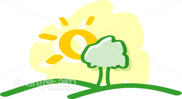 Tree and Sun
