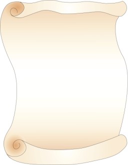 Softly Colored Scroll