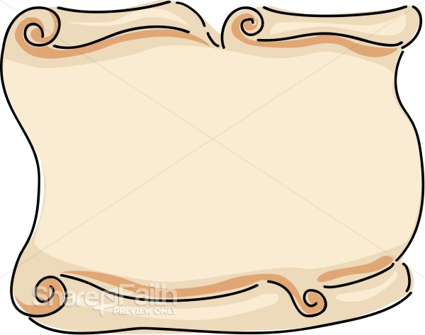 Wide Cartoon Scroll