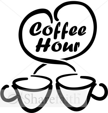 Coffee Hour With Loving Coffee Cups