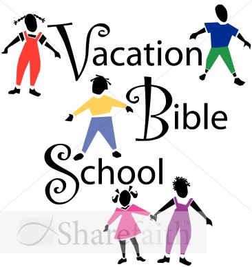 Vacation Bible School with Children Playing