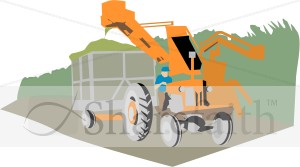 Machine Farm Harvester