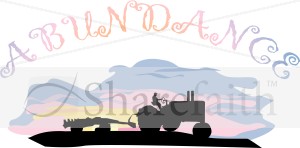 Abundance Tractor at Sunrise