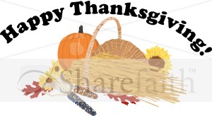 Happy Thanksgiving with Bountiful Spread