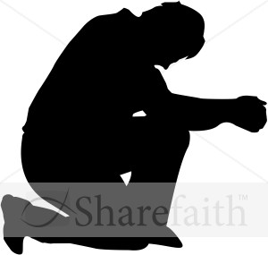 Humble Man in Prayer