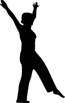 Dancer+clipart+silhouette