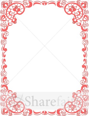 Decorative Red Frame