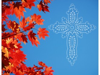 Red%20Fall%20Leaves%20with%20Decorative%20Cross