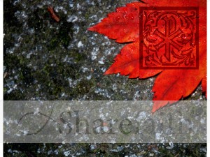Bright Red Leaf, Rock and Chi Rho