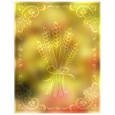 Harvest Wheat Stained Glass