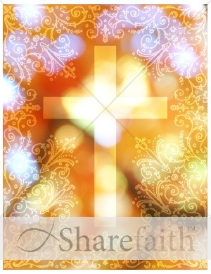 Floral%20Pattern%20and%20Illuminated%20Cross
