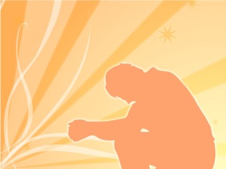 Man%20Praying%20in%20Orange%20Silhouette