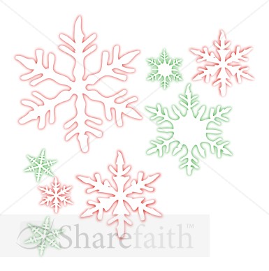 Window Pane Snowflakes
