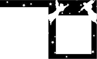Black%20and%20White%20Angels%20with%20Stars