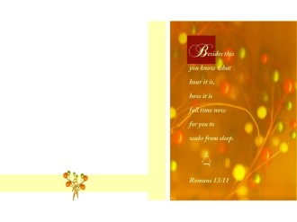 Christmastime with Romans Verse