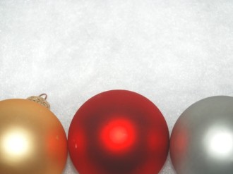 Three Ornaments in a Row