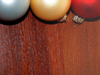 Three Ornaments at the Top