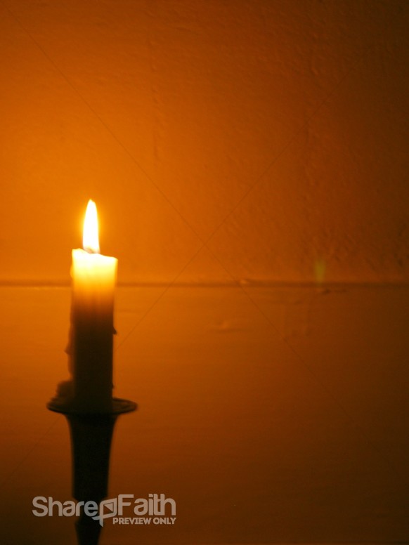 Lit%20Candle%20and%20a%20Reflection