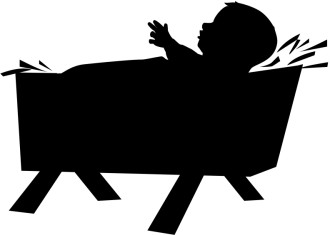 Silhouette%20Baby%20Jesus%20Born%20in%20a%20Manger