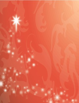 Multiple Stars on Shades of Red
