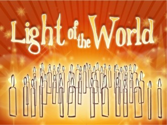 LIght of the World with Candles Aflame