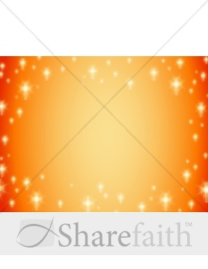 Orange and Gold with Bright Crosses