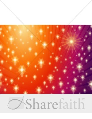 White Crosses with orange and Purple