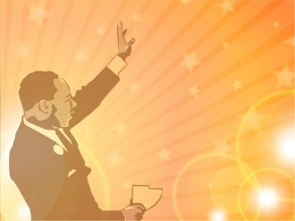 Martin%20Luther%20King%20with%20Orange%20and%20Gold%20Rays