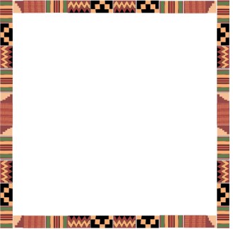 Kente Cloth Square