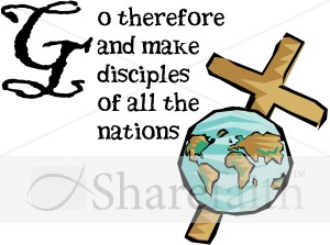 Great Commission with Globe and Cross