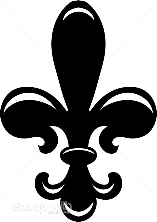 Classic%20Fleur%20de%20lis%20in%20Black%20and%20White