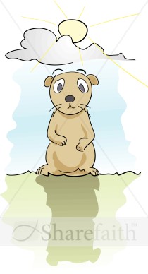 Groundhog Predicts More Winter