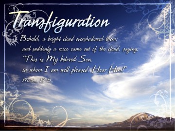 Transfiguration with Heaven and Hills