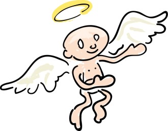 Baby Angel with Halo