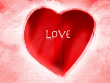 Red Heart with Love