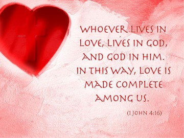 Red Heart with Love