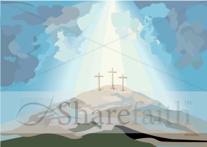 Calvary with Rays