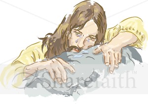 Jesus Supplicates in Gethsemane
