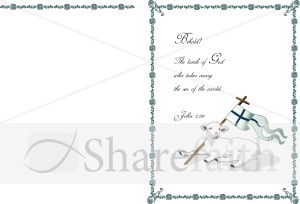 Lamb of God with Green and Brown