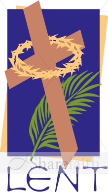 Purple Lent with Holy Week Imagery