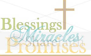 Cross with Blessings Miracles Promises