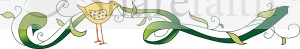 Birdie with a Green Ribbon