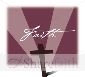Faith with Cross and Majenta Rays